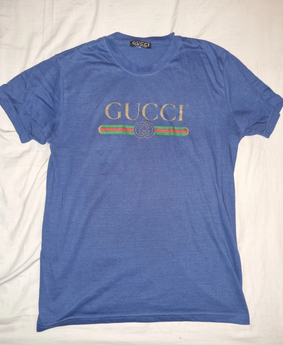 Gucci Blue T-Shirts for Men for sale | eBay UK
