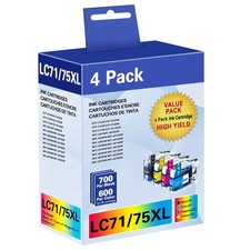 LC71 LC75 LC79 High Yield Ink Cartridge for Brother LC75 LC71 LC79 XL Work wi...