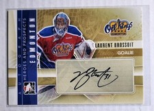 2011-12 ITG Heroes and Prospects Auto Laurent Brossoit 