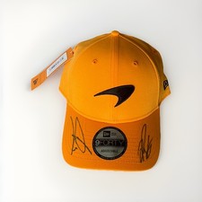 McLaren F1 Lando Norris and Oscar Piastri Signed 2025 Cap Paddock Club 