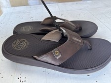 REEF Men's Phantom Nias Brown Fossil Size 9 Medium Width Brand New