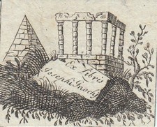 Exlibris Ex libris um 1780 - Joseph Gnochi (Rovigo)