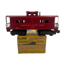 Vintage Gilbert American Flyer 3/16 977 Action Caboose