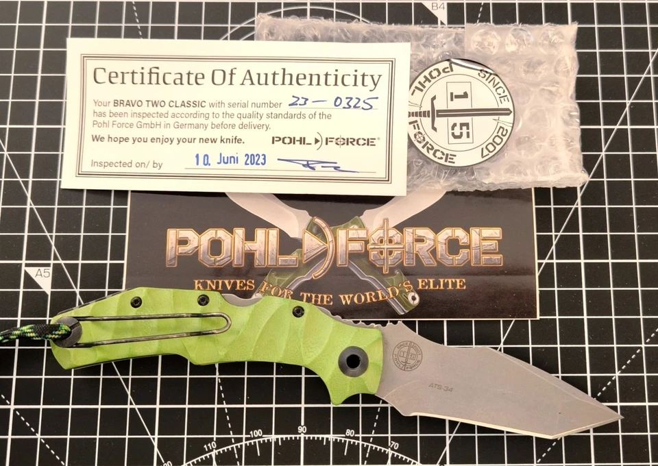 Pohl Force Bravo Two Classic FDE *Custom* Cuscadi-Schalen + GITD Backspacer - Bild 2 von 4