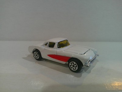 1979 Kidco 1956 Corvette White Opening Hood Hong Kong Good++