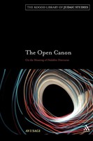Avi Sagi | The Open Cannon | Taschenbuch | Englisch (2007) | Continnuum-3Pl