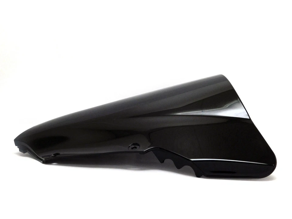 Parabrisas ABS negro doble burbuja para Yamaha YZF R6 2008-2016 Foto 4 de 4