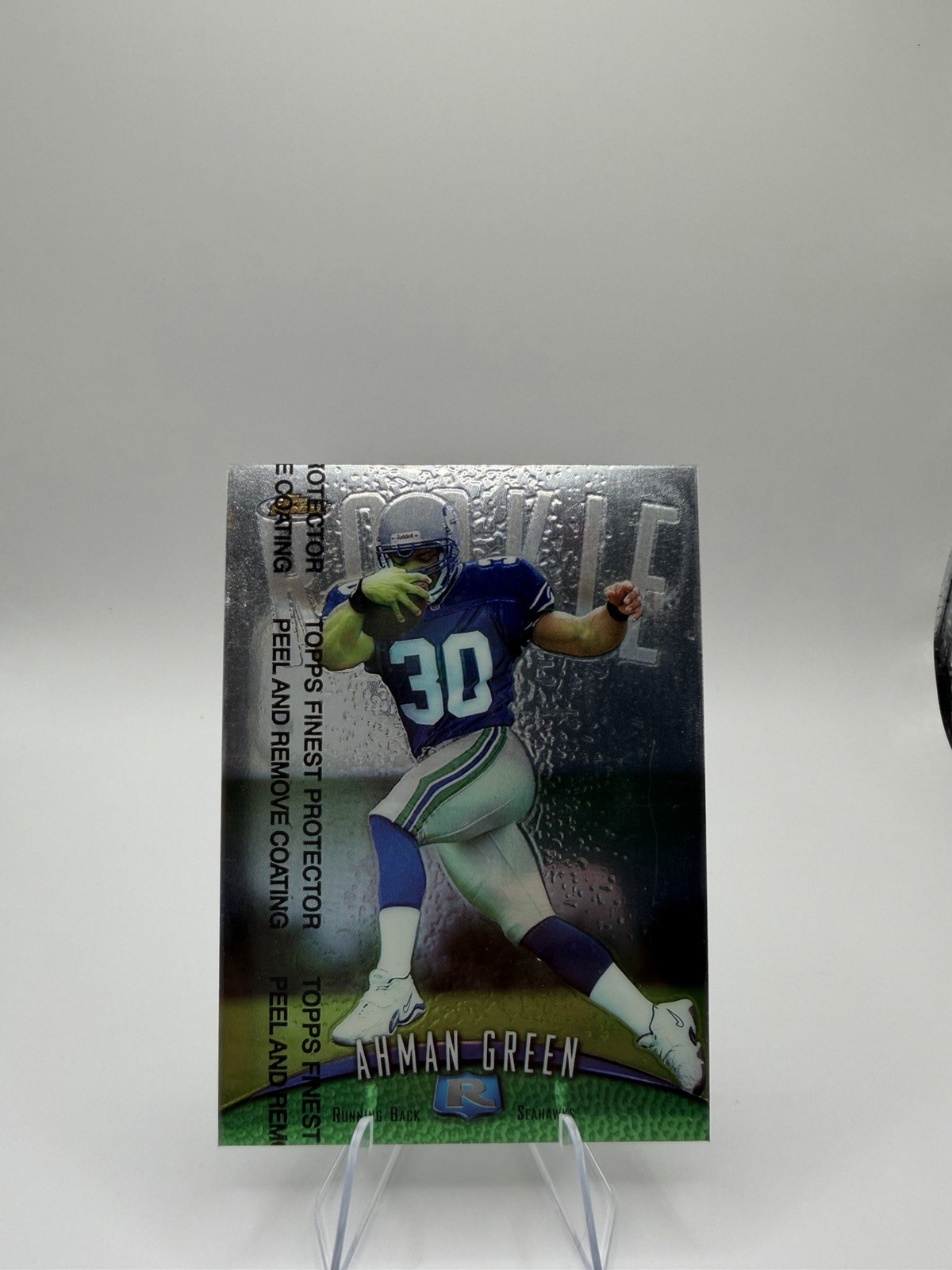1998 Topps Finest - Rookie Ahman Green #129 (RC)
