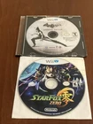 Lot Of 2 Nintendo Wii U Star Fox Zero & Batman Arkham City Armored Edition Discs
