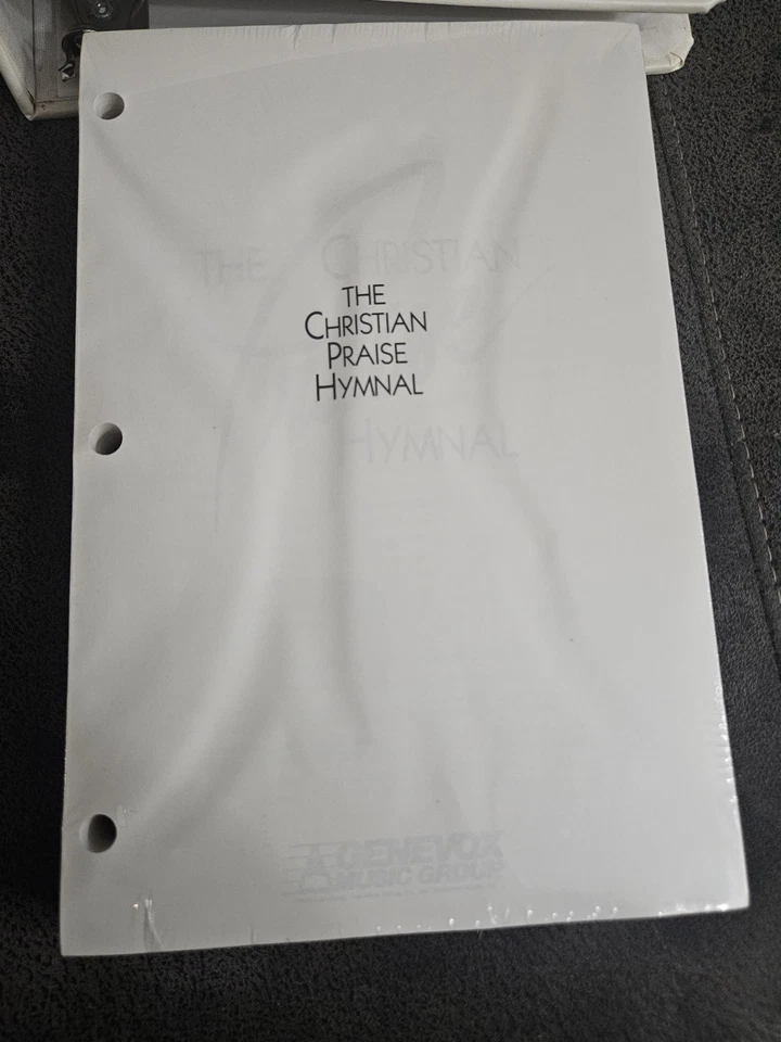 The Christian Praise Hymnal Binder New Sealed Worship Songbook Genevox Music  Foto 2 de 4