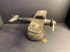 Rare 1932 Demley Airplane Lighter for Shell Oil, Doolittle & Haizlip Signatures