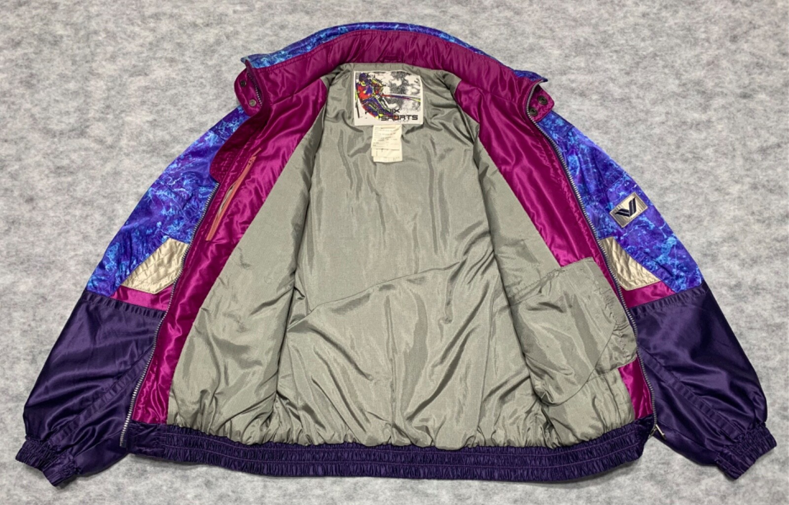 Vintage 80s 90s Phenix Ski Snow Jacket Winter Parka Ski Coat Size M Medium image 3