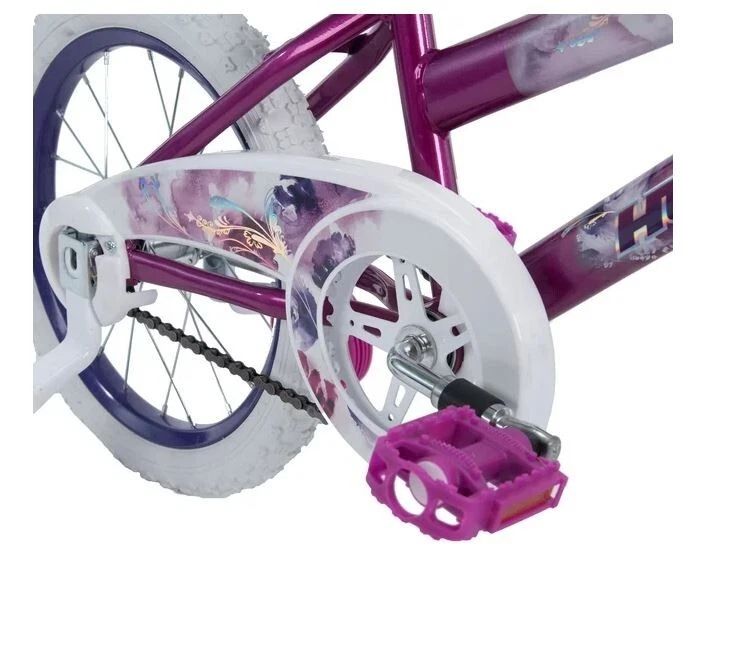 Huffy 16 in. Sea Star Kids Bike for Girls Ages 4 and up, Child, Metallic Purple - Image 4 of 4