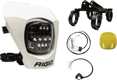 Rigid Industries - 300417 Adapt XE Extreme Enduro LED Moto Kit - LED Light with 