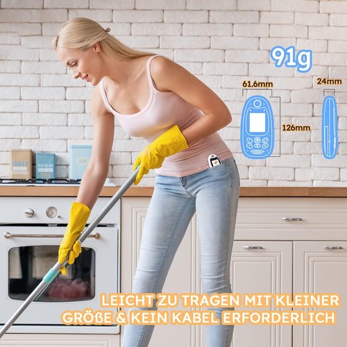 Babyphone mit Kamera WLAN WIFI 2,0"~5,0" Bildschirm Ton & Bild Temperaturanzeige - Imagen 47 de 48