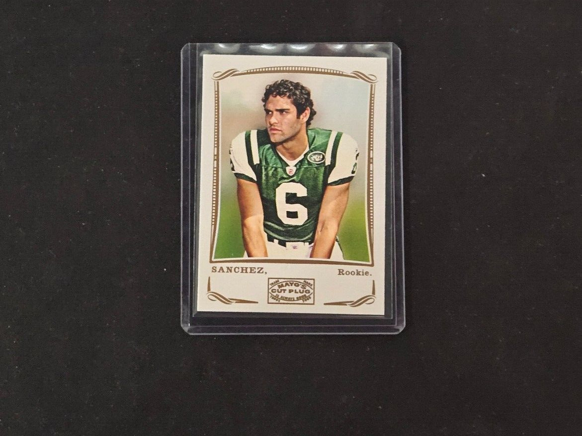 2009 Topps Mayo - #178 Mark Sanchez (RC) - JETS NM-MT White Card