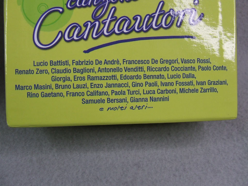 Le 100 Canzoni dei Cantautori (5 CD Box Set) Italian Singer-Songwriters Foto 2 de 4