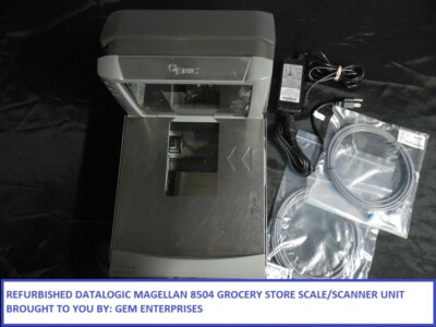 PSC Magellan Datalogic 8504 8500XT Grocery Scale Scanner USB Serial YR WARRANTY