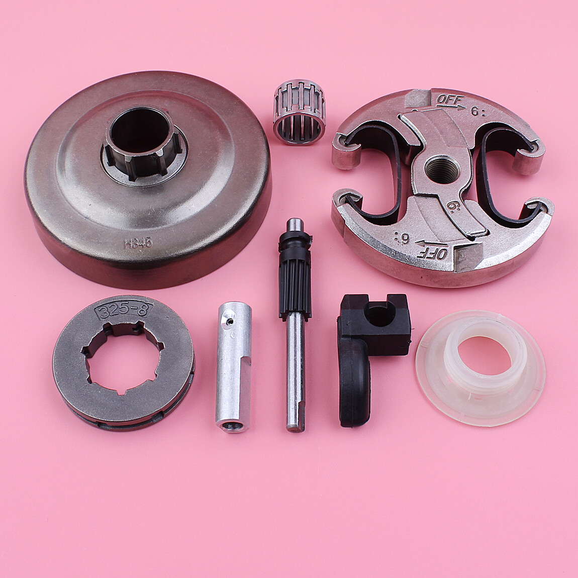Tambour d'embrayage et pignon pour tronçonneuse Husqvarna 340 pour coupe de bois