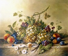 Ceramic Backsplash Tile Mural Kitchen Kitchen - Fruit Bouquet II - Corrado Pila