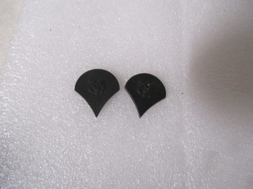 MILITARY INSIGNIA SUBDUED PIN ON RANK SET OF 2 E-4 SPECIALIST