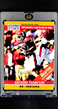 1990 NFL Pro Set #32 Anthony Thompson RC Rookie FootBall Card. rookie card picture