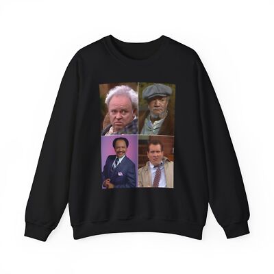TV Icon Sweatshirt - Fred Sanford, George Jefferson, Ted Bundy, Archie Bunker