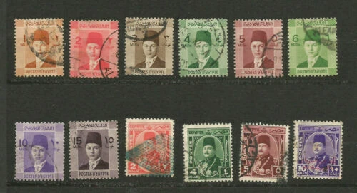 Timbres d'Égypte poste aérienne
