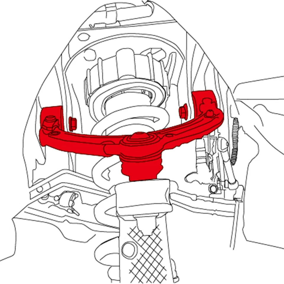 LYKT 2pcs Adjustable Front Camber&Caster Alignment Arm for Porsche Panamera10-16 Foto 2 de 4