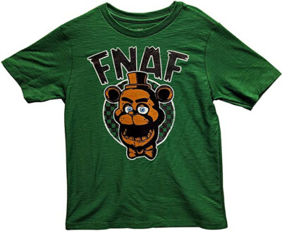 Five Nights At Freddy's Youth Boys FNAF Freddy Fazbear Tee Shirt New SM (6/7)