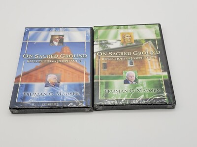On Sacred Ground Reflections on Joseph Smith 5 6 7 8 - Truman Madsen - Lot of 2