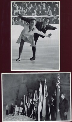 Olympia 1936. Olympic Games Figure Skating. Maxie Herber and Ernst Baier