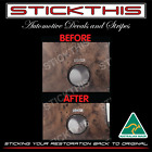 <!--F#f_0-->Holden HQ Woodgrain Dash Facia Decal/Sticker Letter Set - LIGHTS LIGHTER White<!--F/-->