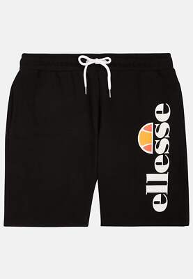 Ellesse Mens Sweat Shorts Bossini Mens Fleece Shorts Black