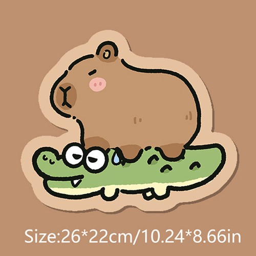 Cute Capybara Mouse Pad Desk Mat Keyboard Pad Gaming Table Mat Office Decoration - Afbeelding 6 van 15