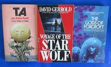 LOT of 3 Science Fiction Paperbacks F30 Russell Gerrold Levy FN+