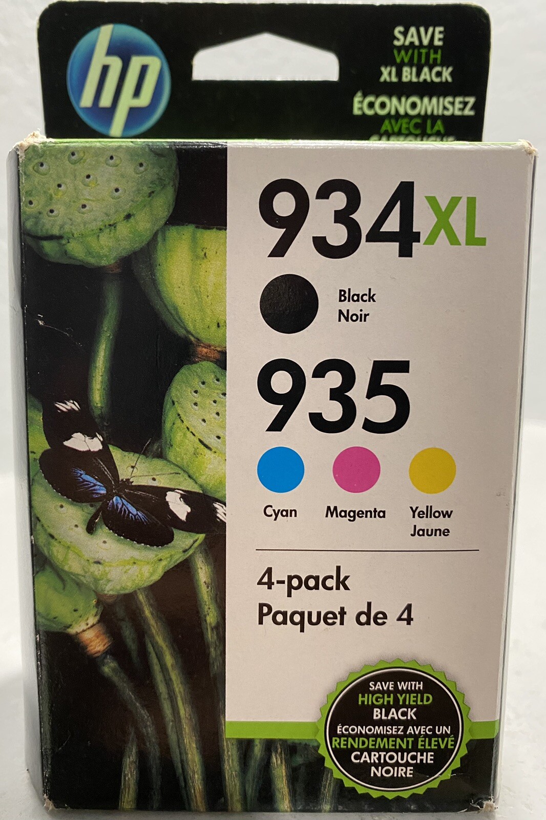 HP 934XL 935XL High-Yield Ink Cartridge 4-Pack N9H66FN#140  -image