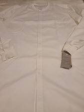 NWT Cherokee Workwear Unisex 40" Snap Front Lab Coat WW350AB White; Size 3XL