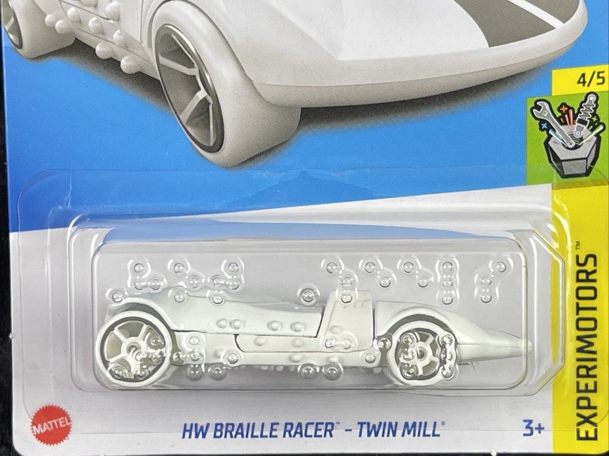 Hot Wheels 2023 HW Experimotors 4/5 HW Braille Racer-Twin