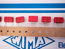 10Pcs MKS4 0,033 F WIMA 0.033uF 33nF 630VDC Film Capacitor Pitch 15mm 18x11x5 