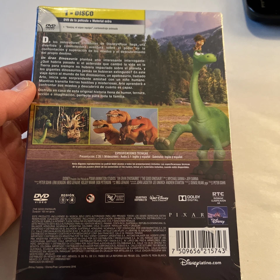 Un Gran Dinosaurio Disney DVD Nuevo + Sellado - Image 3 of 4