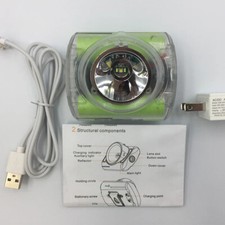 Ip68 LED Lámpara de Minería Linterna Pesca Potente Faro Recargable Bicicleta de Buceo