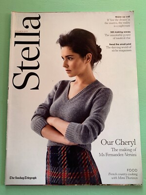 STELLA mag 22-March-2015 GIRLS ALOUD CHERYL COLE FERNANDEZ-VERSINI Emilia Fox UK