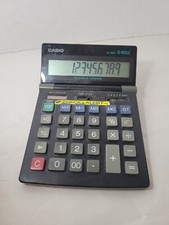 Casio 12 Digits D-120LC CALCULATOR SOLAR AND LIGHT POWERED