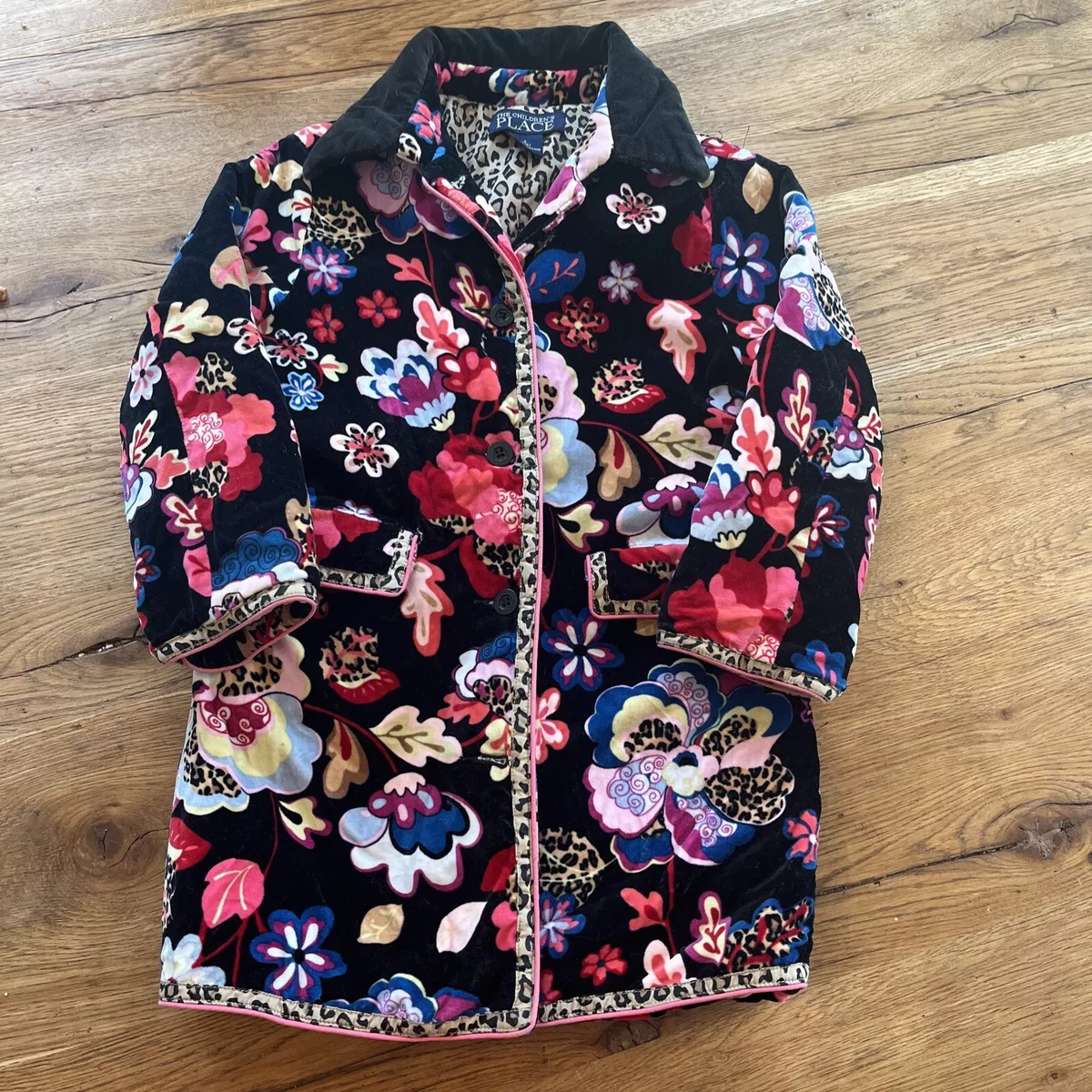 Girls 2025 floral coat