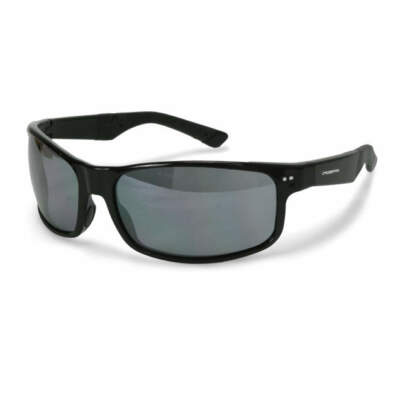 Crossfire CK7 Silver Mirror Black Premium Safety Glasses Sun Shooting Z87.1