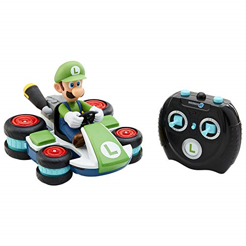 Super Mario 08988-PLY Nintendo Mario Kart 8 Luigi Mini Anti
