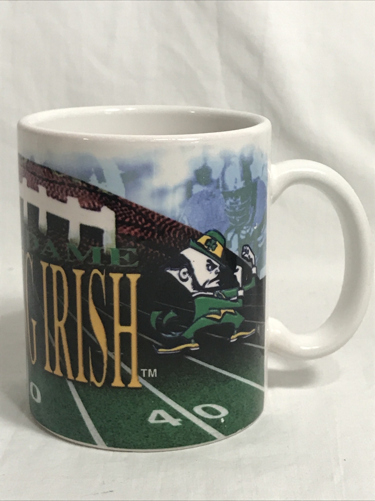 Notre Dame Fighting Irish NCAA Football Coffee Mug Made in USA