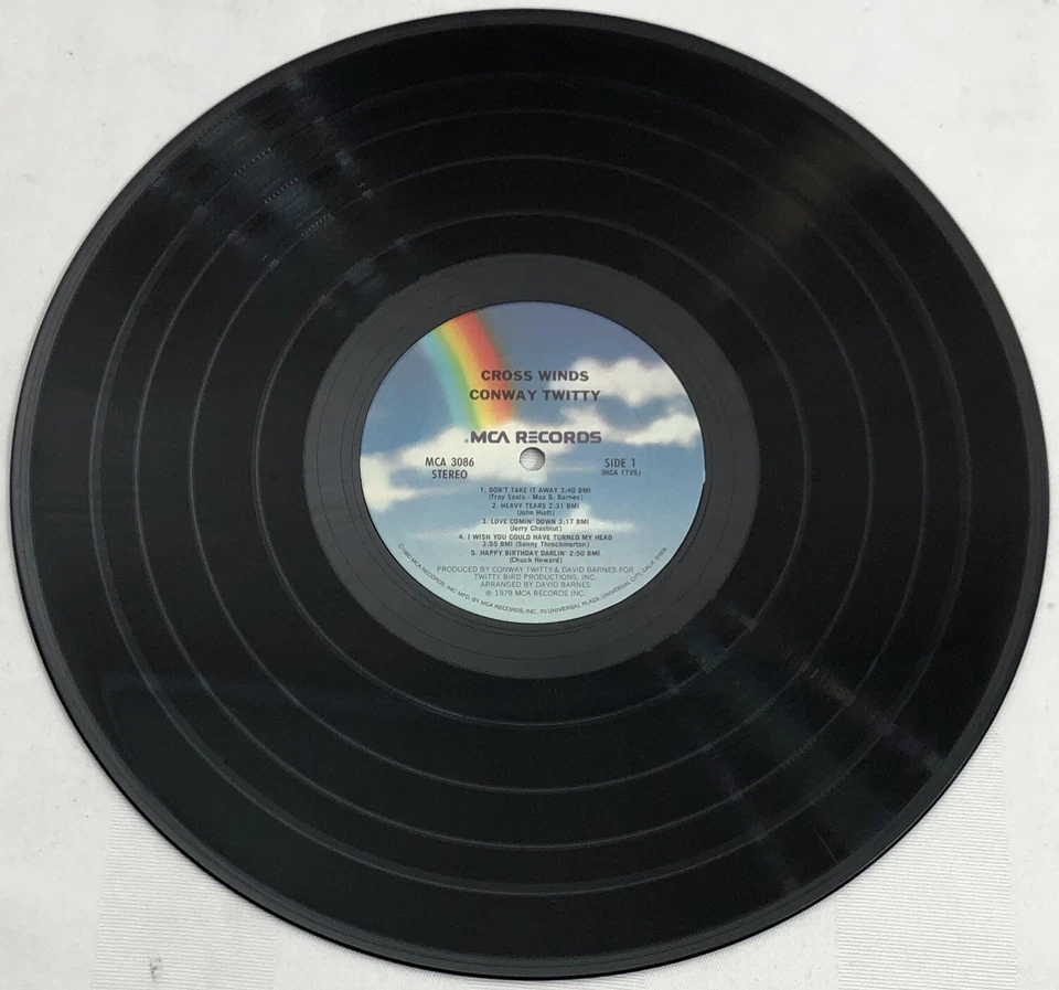 Conway Twitty Cross Winds Record - Image 3 of 4