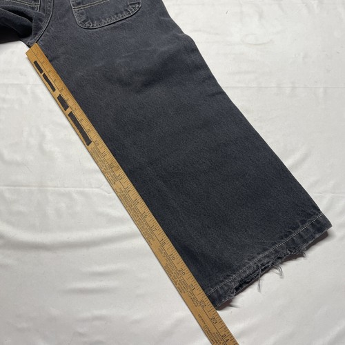 Vintage Old Navy Denim Jeans Boys Youth Size 8 Regular Fit Dark Wash Gray Grunge - Picture 11 of 11